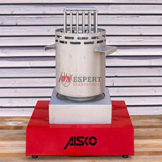 Aufbau für eine Dosenexplosion