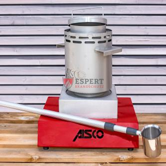 Aufbau für einen Fettexplosion