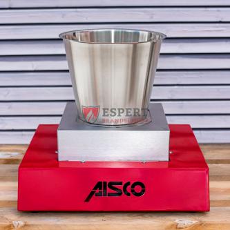 Aufbau für einen Papiereimerbrand