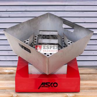 Aufbau für einen Flächenbrand