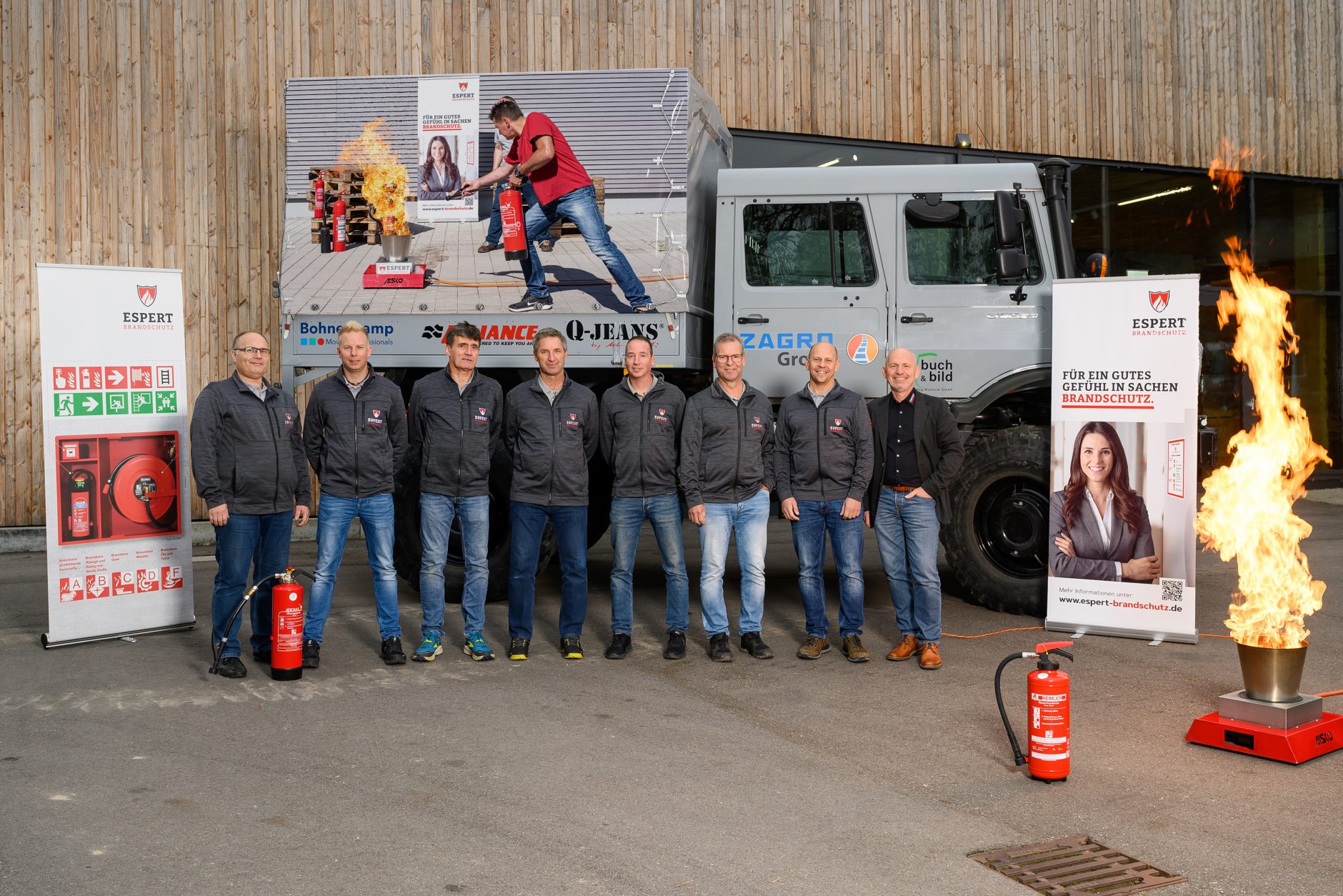Das Team der Espert Brandschutz GmbH